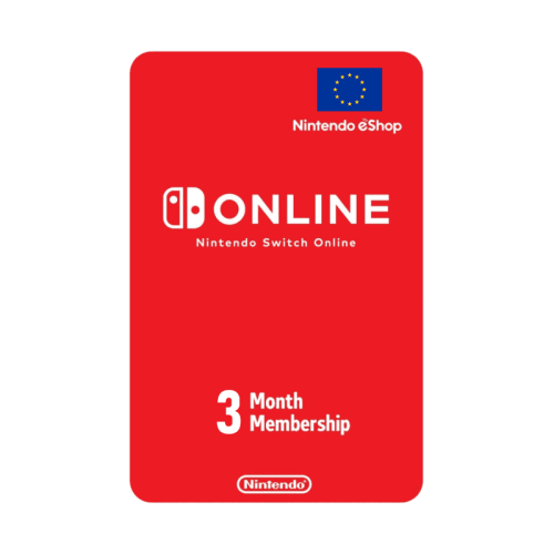 Nintendo Switch Online 3 Month Membership Europe